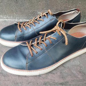 Frye Mens Size 11.5 100% Leather Shoes Loafers